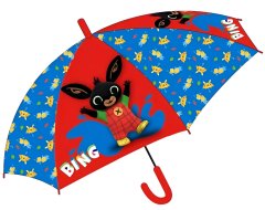Bing Dětský poloautomatický deštník 68cm - Králíček Bing